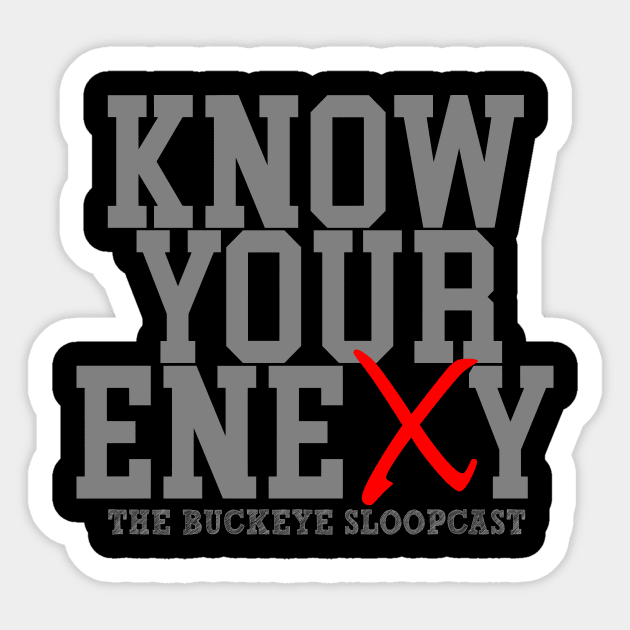 Know Your EneXy Sticker by SloopCast